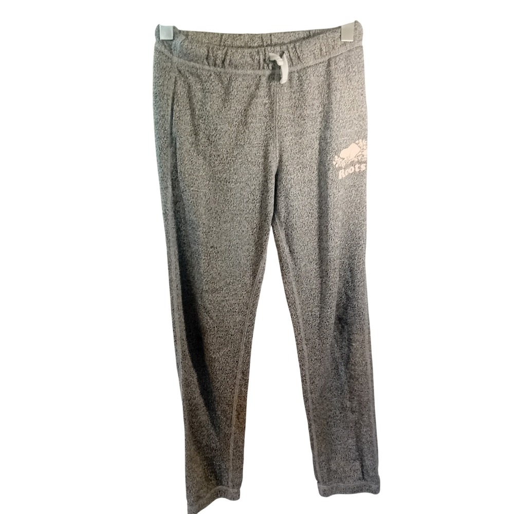 Y2K Roots Kids Salt Pepper Athletic Jogger Sweatpants Back Logo Inside Pocket 12